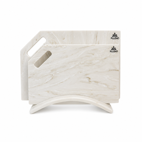 Набір кухонних дошок зі штучного каменю Pllen&oacute; pearl marble mini ST55095 фото