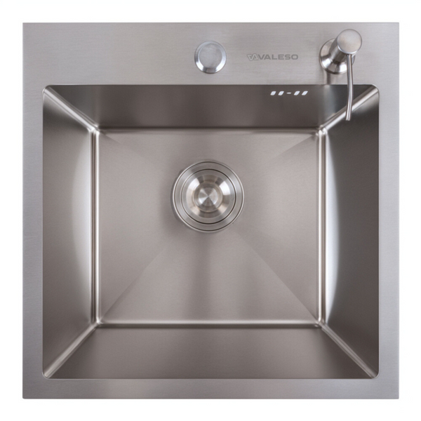 Комплект кухонной мойки Platinum Handmade HSBB 500x500x230 pl23859 фото
