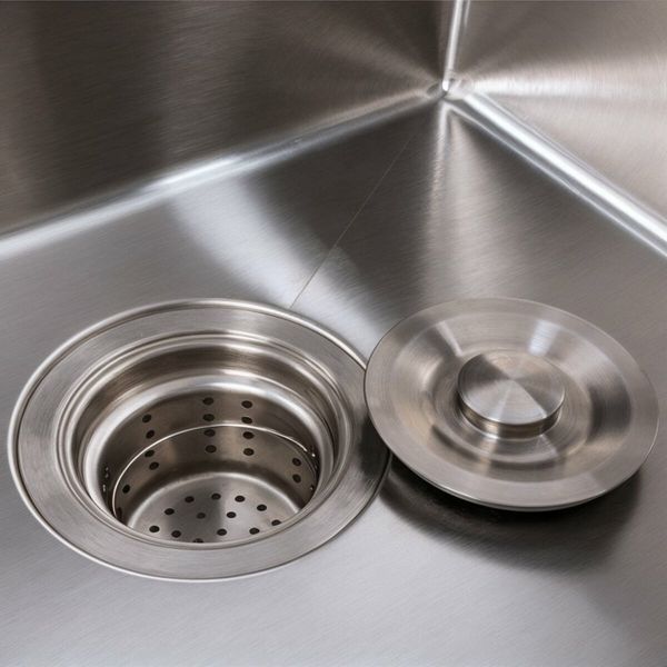 Комплект кухонной мойки Platinum Handmade HSBB 500x500x230 pl23859 фото
