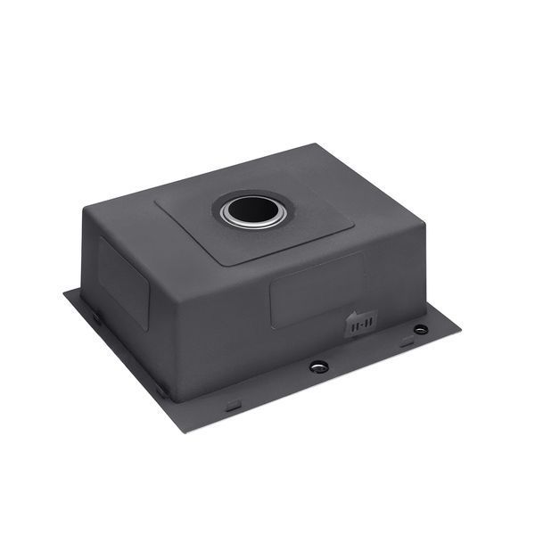 Комплект кухонной мойки Kroner KRP Derby - 6050HM Brush GRA ST27240 фото