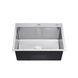 Комплект кухонной мойки Kroner KRP Derby - 6050HM Brush GRA ST27240 фото 4
