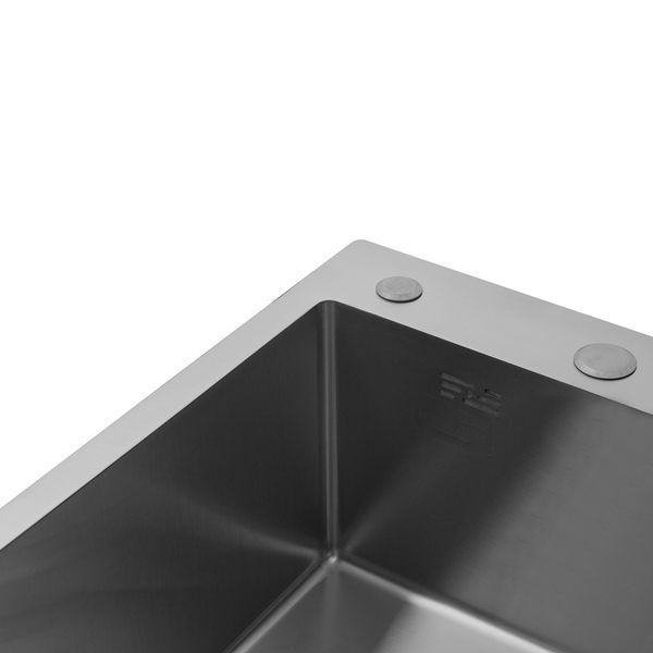 Комплект кухонної мийки Kroner KRP Geb&uuml;rstet - 6350LHM ST4302 ST55944 фото