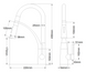 Комплект кухонної мийки Kroner KRP Geb&uuml;rstet - 6350LHM ST4302 ST55944 фото 13