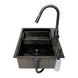 Комплект кухонной мойки 63х50HM PVD Pllen&oacute; Lazio ST08 Grafite SL43881 фото 6