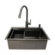 Комплект кухонной мойки 63х50HM PVD Pllen&oacute; Lazio ST08 Grafite SL43881 фото 3