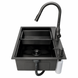 Комплект кухонной мойки 63х50HM PVD Pllen&oacute; Lazio ST08 Grafite SL43881 фото 6