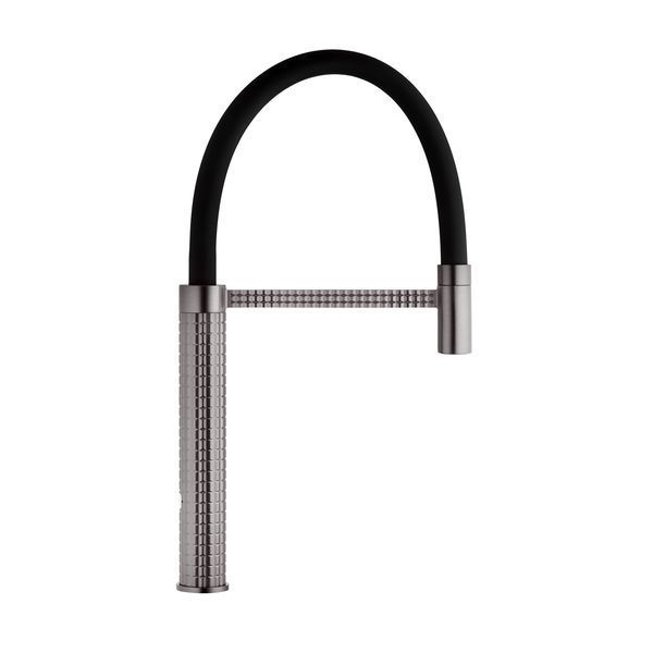 Комплект кухонной мойки 63х50HM PVD Pllen&oacute; Lazio ST05 Grafite SL33894 фото