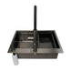 Комплект кухонной мойки 63х50HM PVD Pllen&oacute; Lazio ST05 Grafite SL33894 фото 5
