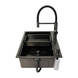 Комплект кухонной мойки 63х50HM PVD Pllen&oacute; Lazio ST05 Grafite SL33894 фото 4