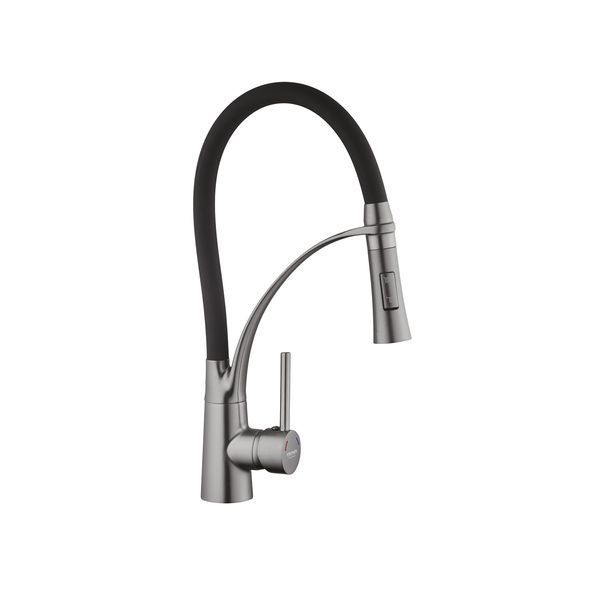 Комплект кухонної мийки Kroner KRP 6050HM PVD Ersel ST43042 фото