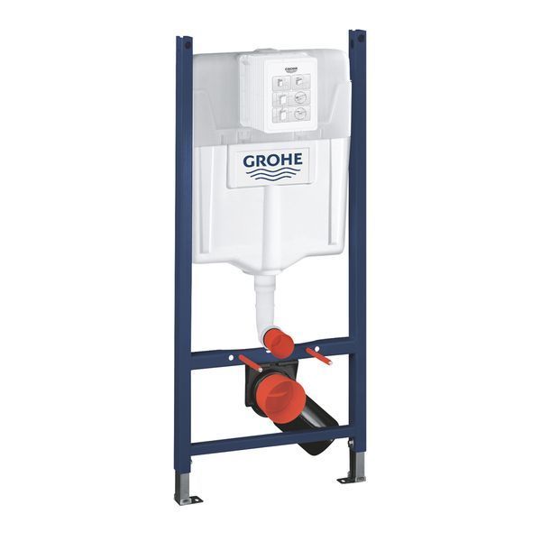 Комплект 4 в 1: Інсталяція Grohe Rapid SL 38840000 з панеллю змиву Even 38966000 + Унітаз безободковий A534UF Rimless з сидінням Slim Soft Close дюропласт (UA38840966A) CV033583 фото