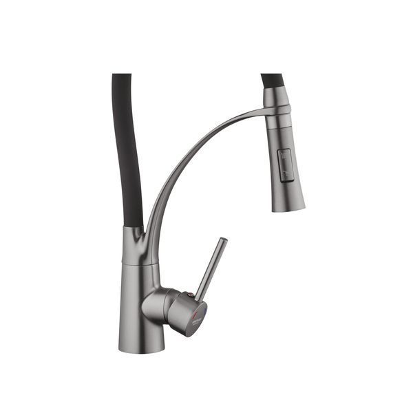 Комплект кухонної мийки Kroner KRP 6050HM PVD Ersel ST43042 фото