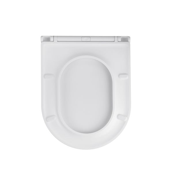 Комплект 4 в 1: Інсталяція GROHE Rapid SL 3 в 1 3884966Q + Унітаз безободковий Kroner Armada WHI513636 RIMLESS з сидінням Slim Duroplast / Soft-close / Quick relase KA513636WHIR (3884966KA513636) CV033599 фото