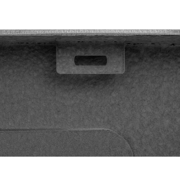Комплект кухонной мойки Kroner KRP Schwarze 60х50HM PVD Kitchen Line Grafite SL43844 фото