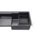 Комплект кухонної мийки KRP Schwarze - 7848RHM PVD ST4303 ST921762 фото 7