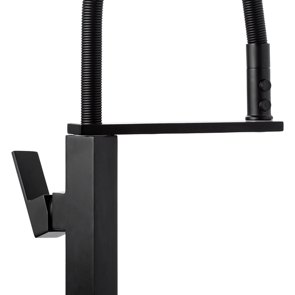 Комплект кухонної мийки KRP Schwarze - 7848LHM PVD ST4303 ST438652 фото