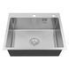 Комплект кухонної мийки Kroner KRP Geb&uuml;rstet 60х50HM Pllen&oacute; BLK04 Kitchen Line SL94470 фото 4
