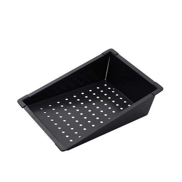 Комплект кухонної мийки Kroner KRP Schwarze - SET7546HM PVD ST02277 фото