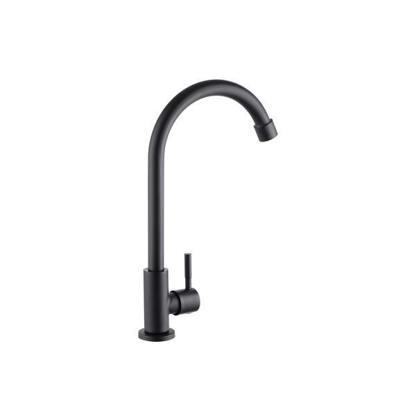 Комплект кухонної мийки Kroner KRP Schwarze - SET7546HM PVD ST02277 фото