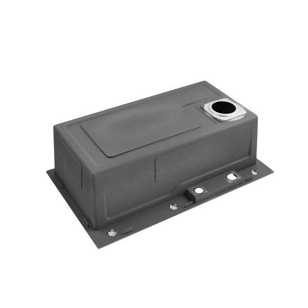 Комплект кухонної мийки Kroner KRP Schwarze - SET7546HM PVD ST02277 фото