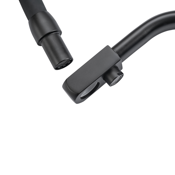 Комплект кухонной мойки Kroner KRP Schwarze 40х50HM PVD ST19 nero SL43721 фото