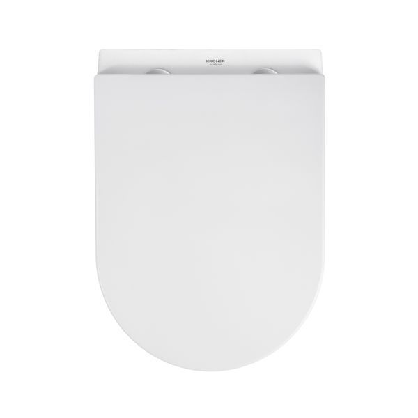 Комплект 4 в 1: Інсталяція Grohe Rapid SL 3 в 1 38772001 + Унітаз безобідковий Kroner Armada WHI513636 RIMLESS з сидінням Slim Duroplast / Soft-close / Quick relase (38772001KA513636) CV033815 фото