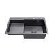 Комплект кухонної мийки KRP Schwarze RHM PVD - 7848 ST41421 фото 4