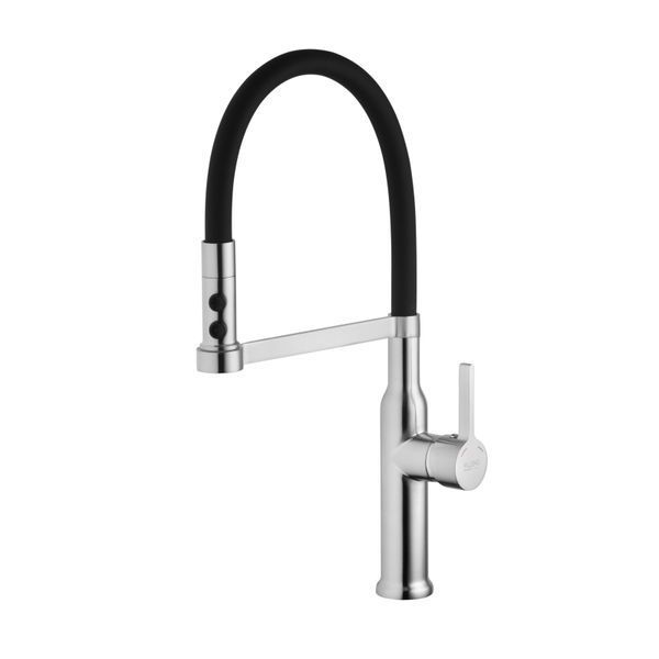 Комплект кухонной мойки Valeso 60х50HM BLK04 Kitchen Line SL73718 фото