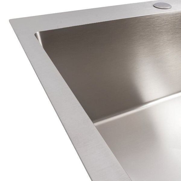 Комплект кухонной мойки Valeso 60х50HM BLK04 Kitchen Line SL73718 фото