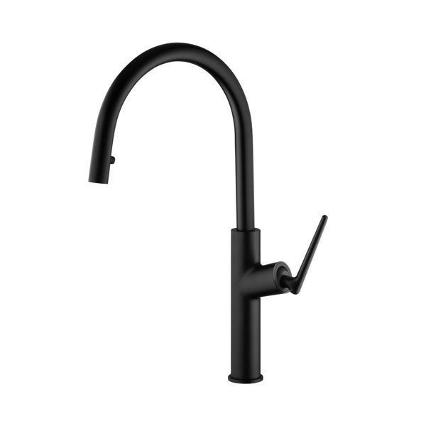 Комплект кухонної мийки Kroner KRP Schwarze 60х50HM PVD ST06 nero SL43758 фото