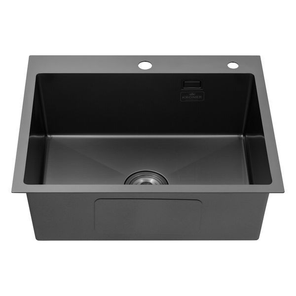 Комплект кухонной мойки Kroner KKRP 6050HM PVD Klassisch ST43841 фото