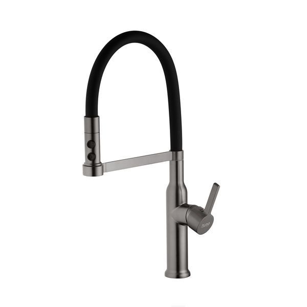 Комплект кухонной мойки Valeso 60х50HM PVD Kitchen Line Grafite SL73246 фото