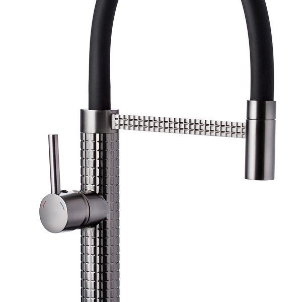 Комплект кухонної мийки 7843ZHM PVD Schwarze - FlexFlow ST430085 фото