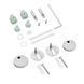 Комплект 4 в 1: Інсталяція Grohe Rapid SL 3 в 1 38772001 + Унітаз безободковий Kroner Harz WHI493736 RIMLESS з сидінням Slim Duroplast / Soft-close / Quick relase KH493736WHIR (38772001KH493736) CV033817 фото 13