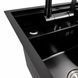 Кухонная мойка CM 40*50 скрытая PVD черная Platinum Handmade 44556 фото 7