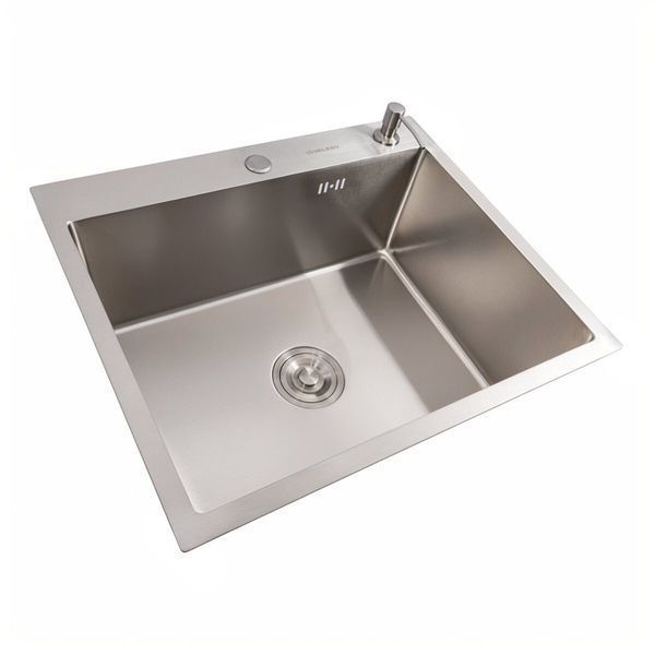 Комплект кухонной мойки Valeso 60х50HM BLK15 Kitchen Line SL73431 фото