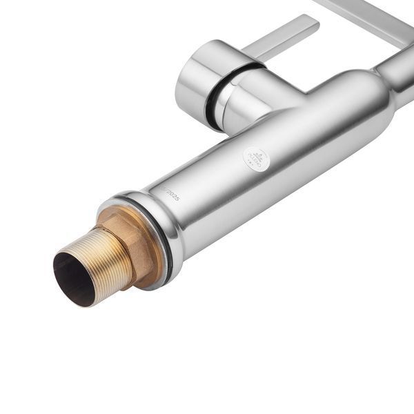 Комплект кухонної мийки Kroner KRP Geb&uuml;rstet 50х50HM ST04 BLK SL43479 фото
