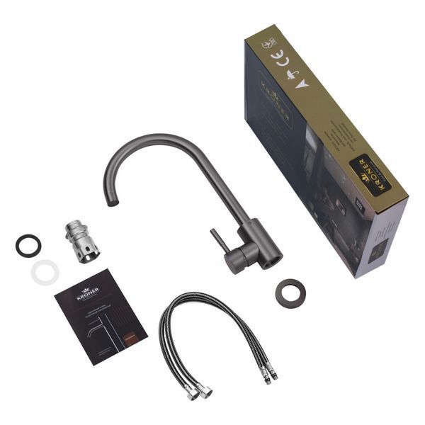 Комплект кухонной мойки Derby KRP PVD - 5050HM ST043337 фото
