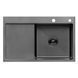 Комплект кухонної мийки Kroner KRP Schwarze - 7849RHM PVD Lazio ST430087 фото 3