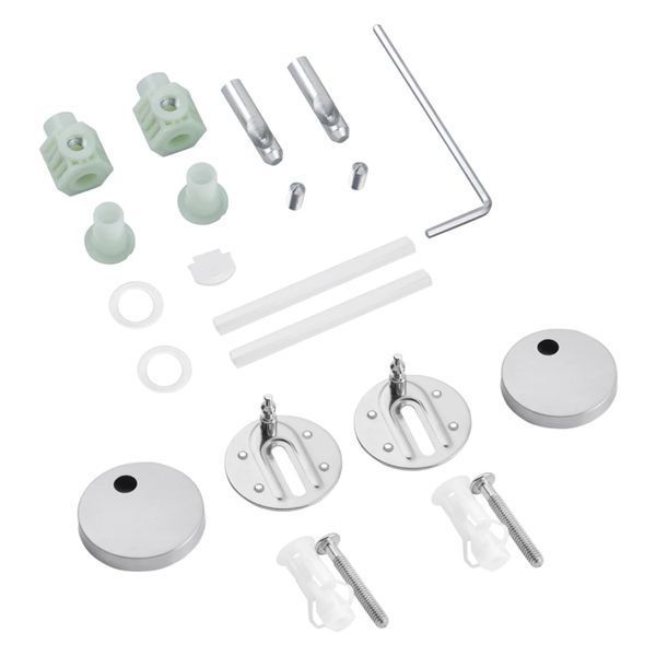 Комплект 4 в 1: Інсталяція GROHE Solido 3 в 1 3884966Q + Унітаз безобідковий Kroner Harz WHI483632 TORNADO з сидінням Slim Duroplast / Soft-close / Quick relase KH483632WHIT (3884966KH483632) CV033820 фото