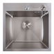 Комплект кухонної мийки Platinum Handmade HSBB 450x450x230 pl23569 фото 2