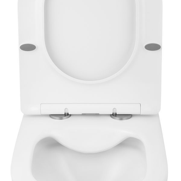 Комплект 4 в 1: Інсталяція GROHE Solido 3 в 1 3884966Q + Унітаз безобідковий Kroner Harz WHI523632 RIMLESS з сидінням Slim Duroplast / Soft-close / Quick relase KH523632WHIR (3884966KH523632) CV033822 фото