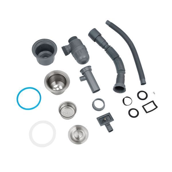 Кухонная мойка Kroner KRP Schwarze - SET7545NG PVD (3.0/0.8 мм) CV033806 фото
