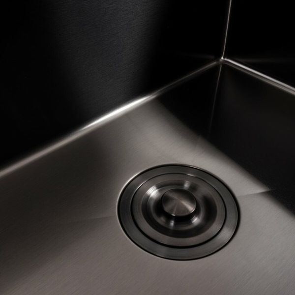 Комплект кухонної мийки Platinum 58*43 PVD pl84341 фото