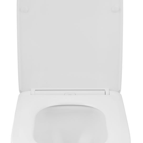 Комплект 4 в 1: Инсталляция Grohe Rapid SL 3 в 1 38772001 + Унитаз безободковый Kroner Eifel WHI483429 TORNADO с сиденьем Slim Duroplast / Soft-close / Quick relase KE483429WHIT (38772001KE483429) CV033823 фото