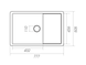 Комплект кухонної мийки Platinum 7850 CUBE pl74753 фото 3