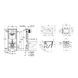 Комплект 4 в 1: Инсталляция Grohe Rapid SL 3 в 1 38772001 + Унитаз безободковый Kroner Eifel WHI483429 TORNADO с сиденьем Slim Duroplast / Soft-close / Quick relase KE483429WHIT (38772001KE483429) CV033823 фото 2