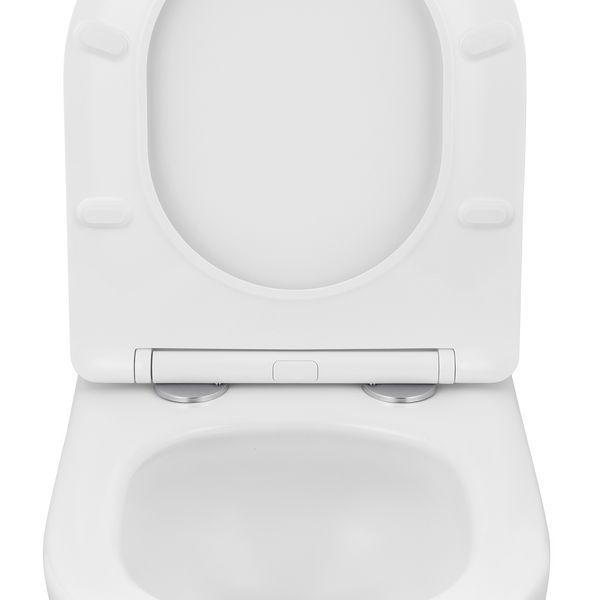 Комплект 4 в 1: Інсталяція Grohe Rapid SL 3 в 1 38772001 + Унітаз безободковий Kroner Harz WHI483632 TORNADO з сидінням Slim Duroplast / Soft-close / Quick relase KH483632WHIT (38772001KH483632) CV033824 фото