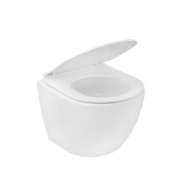 Комплект 4 в 1: Інсталяція Grohe Rapid SL 3 в 1 38772001 + Унітаз безободковий Kroner Harz WHI483632 TORNADO з сидінням Slim Duroplast / Soft-close / Quick relase KH483632WHIT (38772001KH483632) CV033824 фото