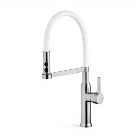 Змішувач для кухні з гнучким виливом Pllen&oacute; Lazio WHI16 spazzolato ST430016 фото